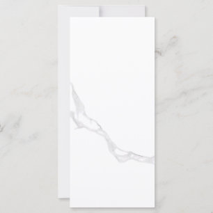 White Marble Card