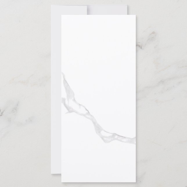 White Marble  Card (Back)