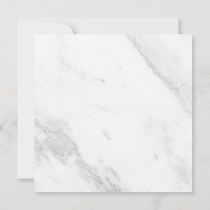 White Marble Card
