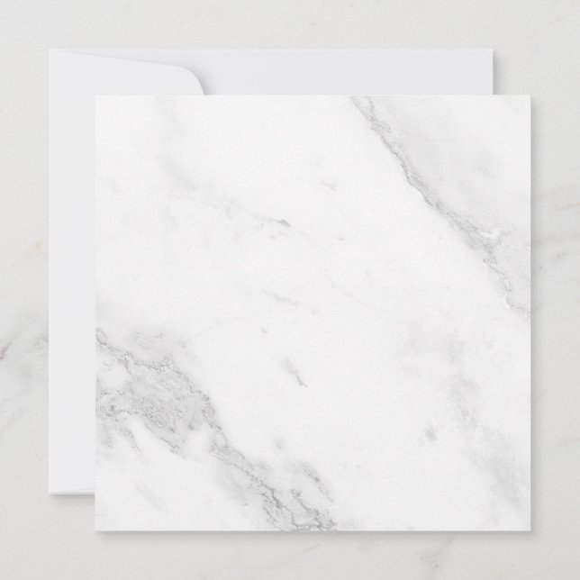 White Marble Card (Back)