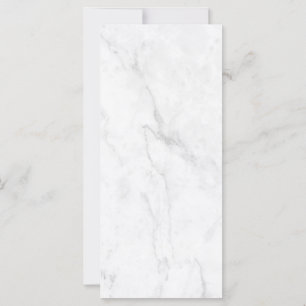 White Marble Card