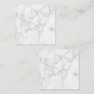 White Marble Card