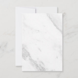 White Marble Card