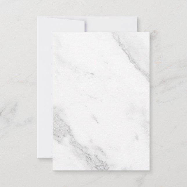 White Marble Card (Front)