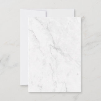 White Marble Card