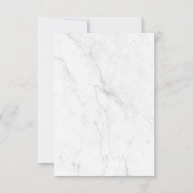 White Marble Card (Front)