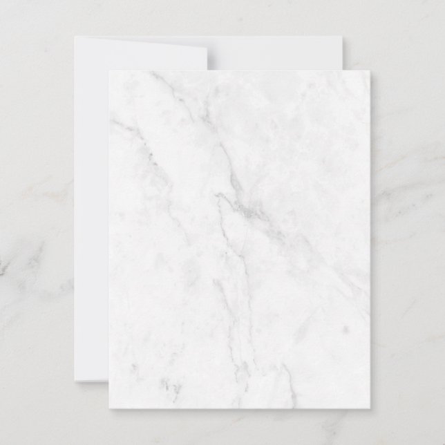 White Marble Card (Front)