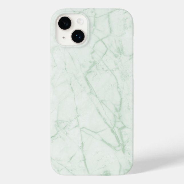 White Marble Case-Mate iPhone Case (Back)