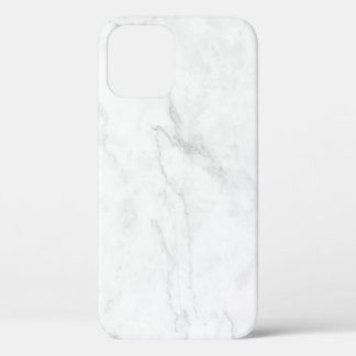 White Marble iPhone 12 Case