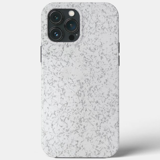 White Marble Case-Mate iPhone Case (Back)
