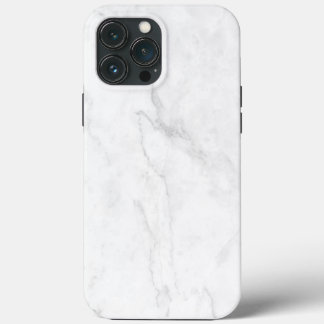 White Marble iPhone 13 Pro Max Case
