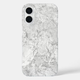 White Marble iPhone 16 Case