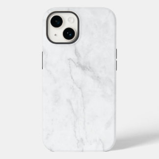 White Marble Case-Mate iPhone 14 Case