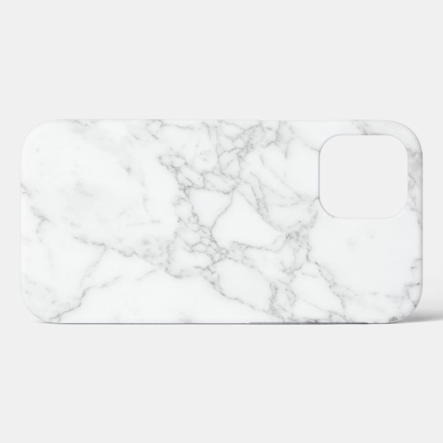 White Marble Case-Mate iPhone Case (Back (Horizontal))