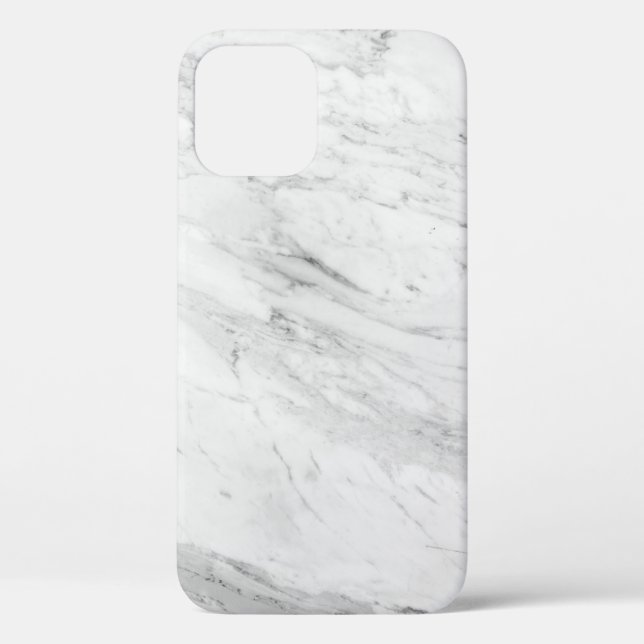 White Marble  Case-Mate iPhone Case (Back)