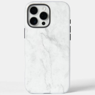 White Marble iPhone 16 Pro Max Case