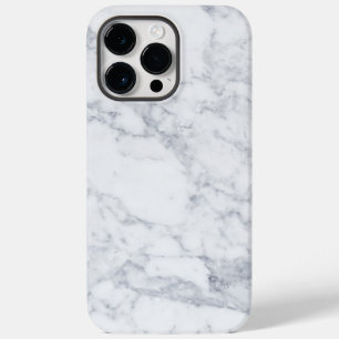 White Marble Case-Mate iPhone 14 Pro Max Case