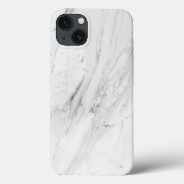 White Marble  Case-Mate iPhone Case (Back)