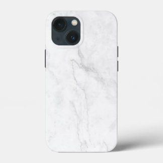 White Marble iPhone 13 Mini Case