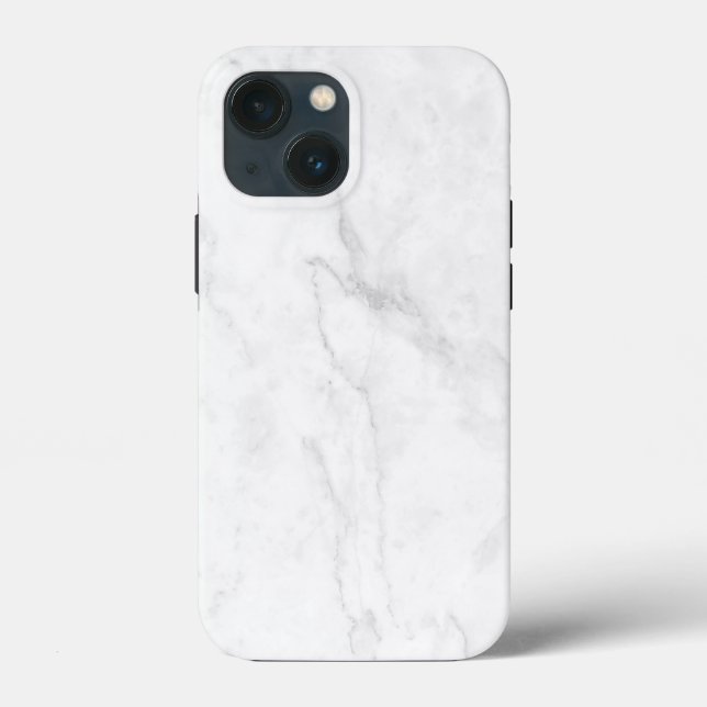  White Marble Case-Mate iPhone Case (Back)