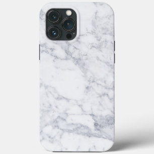 White Marble iPhone 13 Pro Max Case