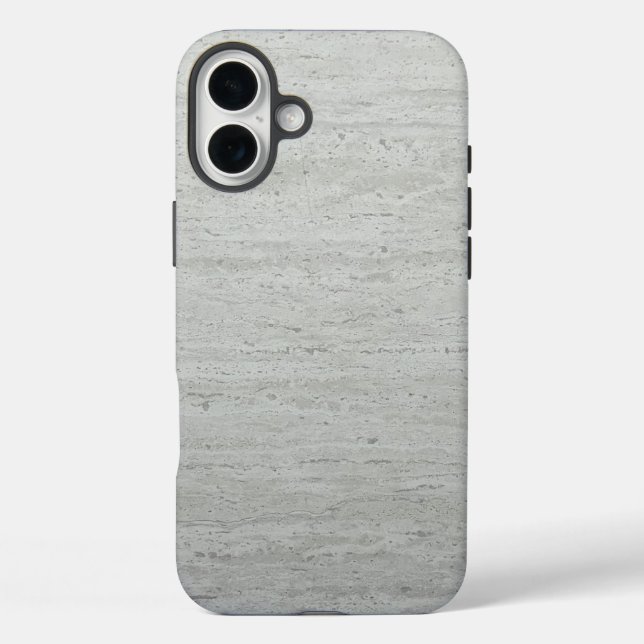 White Marble Case-Mate iPhone Case (Back)