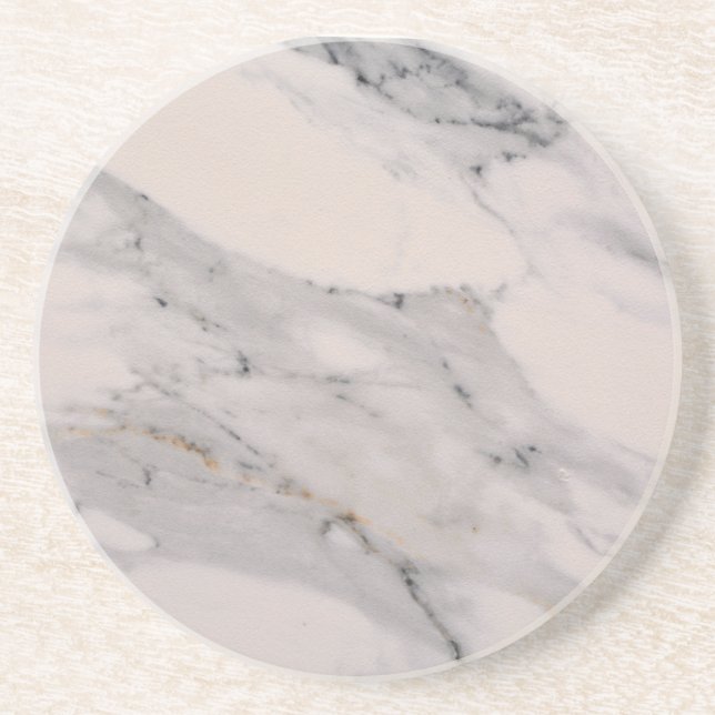 White Marble Coaster (Front)