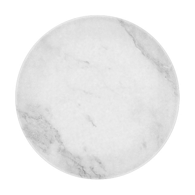 White Marble Cutting Board (Front)