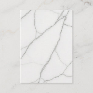 White Marble Discount Card