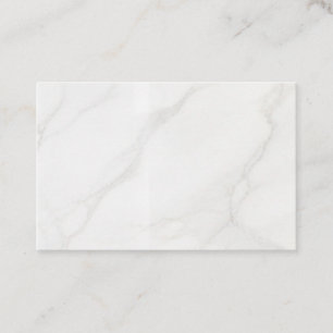 White Marble Discount Card