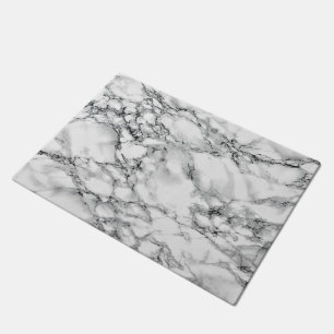 White Marble Doormat
