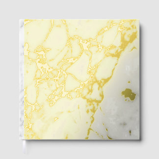 White Marble Guest Book