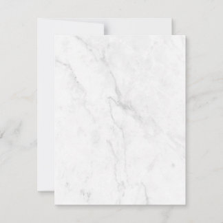 White Marble Invitation