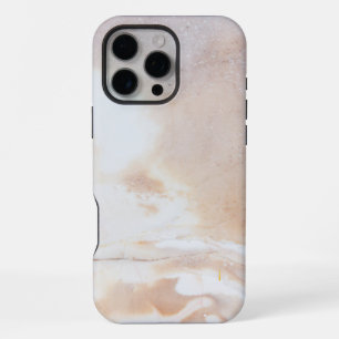 White Marble iPhone 16 Pro Max Case