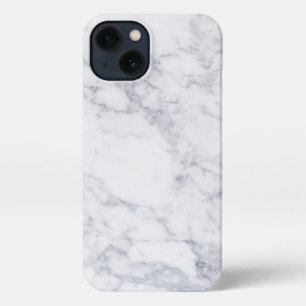 White Marble iPhone 13 Case