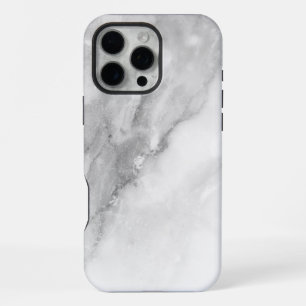 White Marble iPhone 16 Pro Max Case