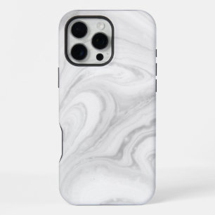 White Marble  iPhone 16 Pro Max Case