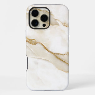 White Marble  iPhone 16 Pro Max Case