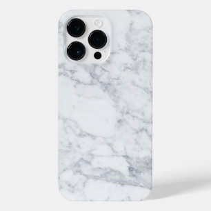 White Marble iPhone 14 Pro Max Case