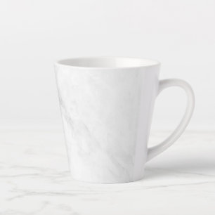 White Marble Latte Mug