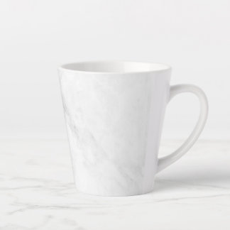 White Marble Latte Mug