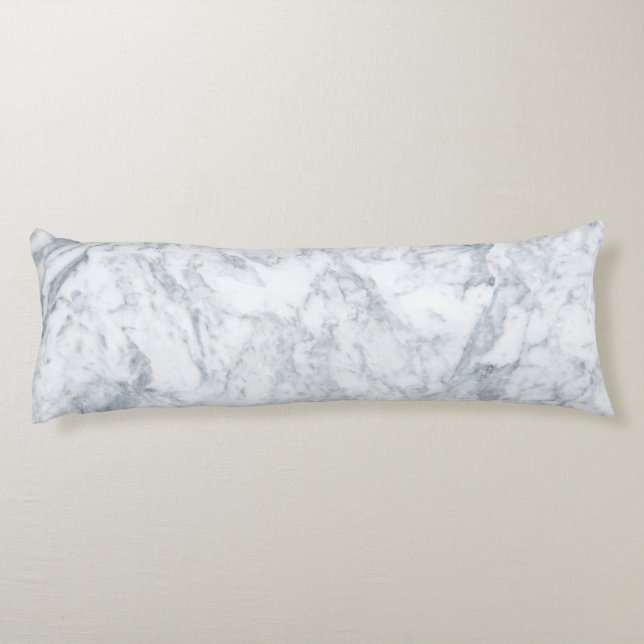 White Marble Look Body Cushion (Back)