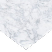 White Marble Look Tablecloth (Angled)