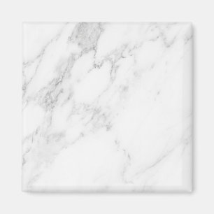 White Marble Magnet