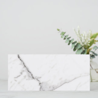 White Marble Menu