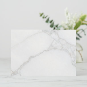 White Marble Menu