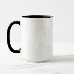 White Marble Mug
