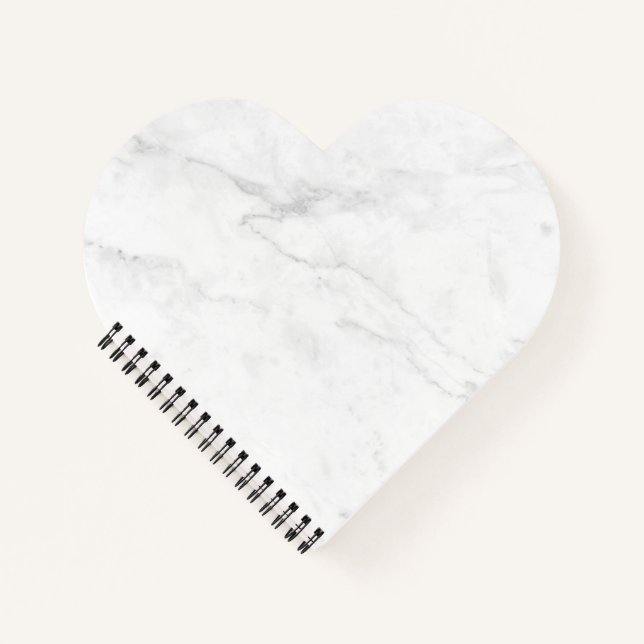 White Marble Notebook (Front)