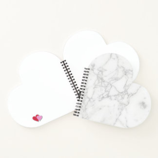 White Marble Notebook