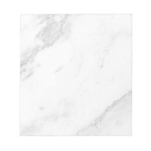 White Marble Notepad